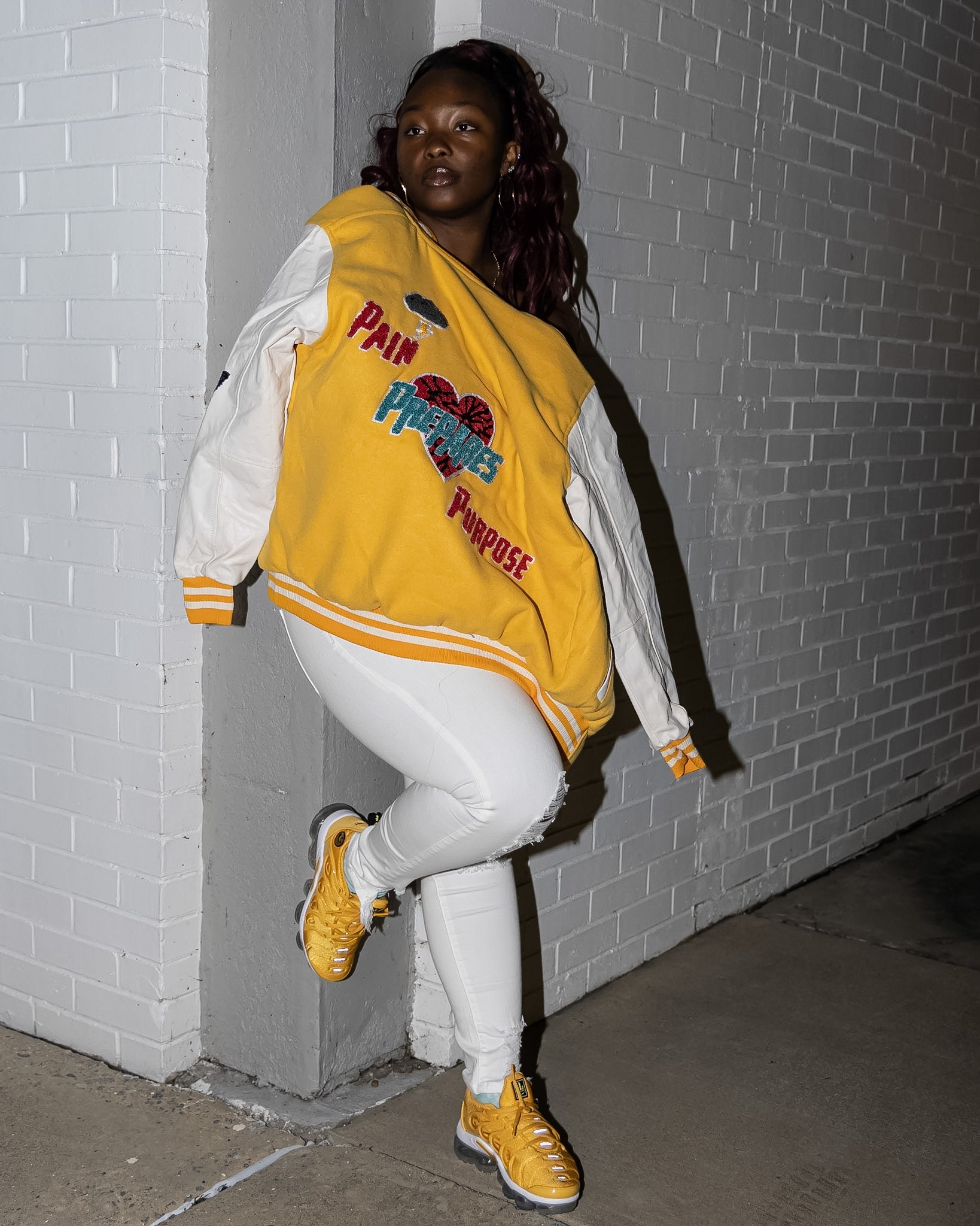 P3 Varsity Jacket - Yellow