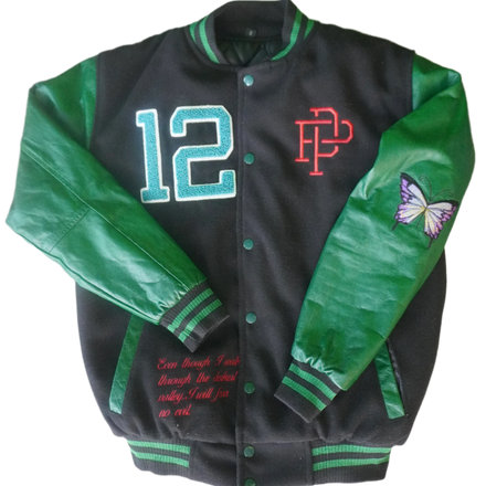 P3 Varsity Jacket - Black
