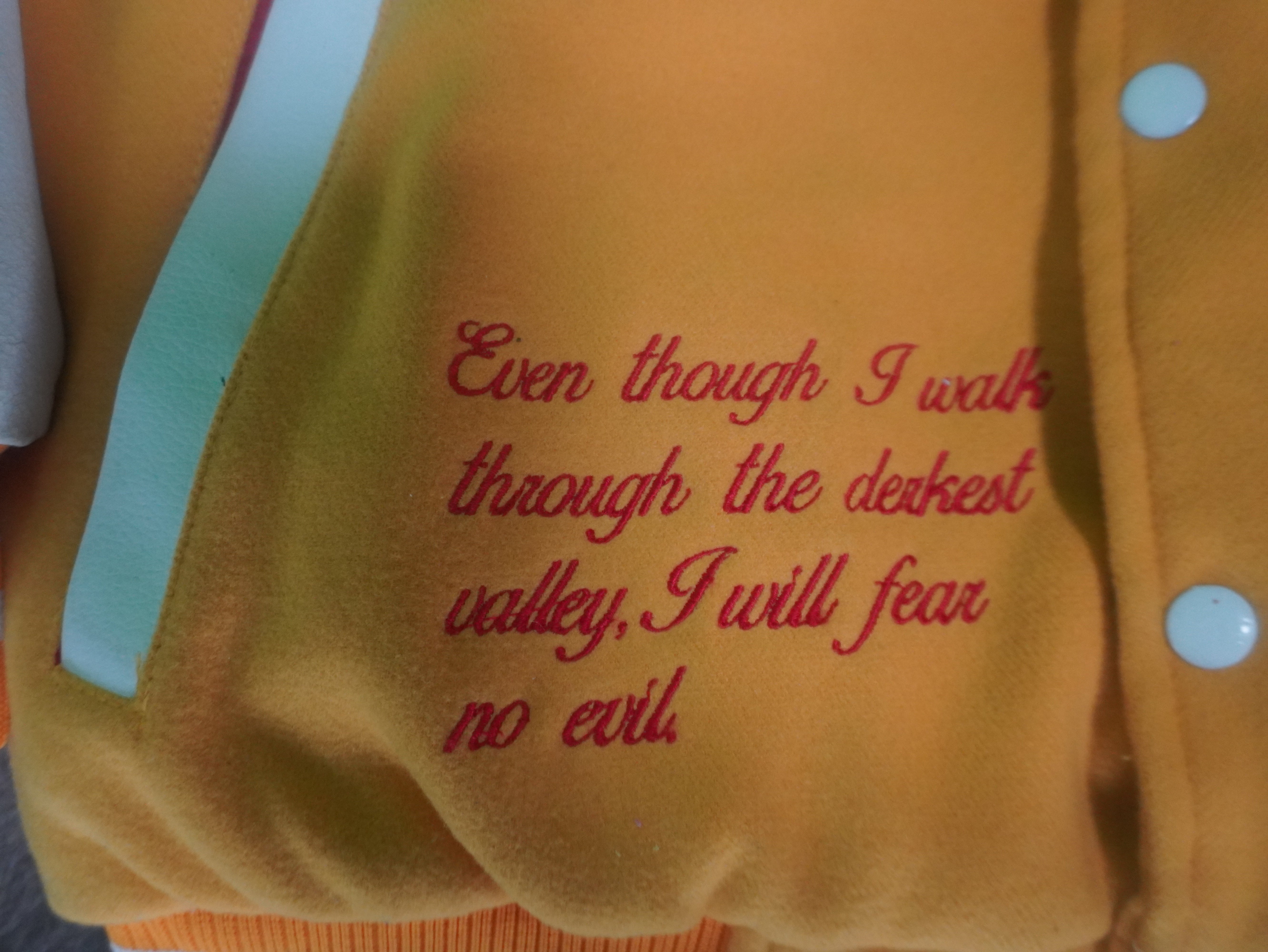 P3 Varsity Jacket - Yellow