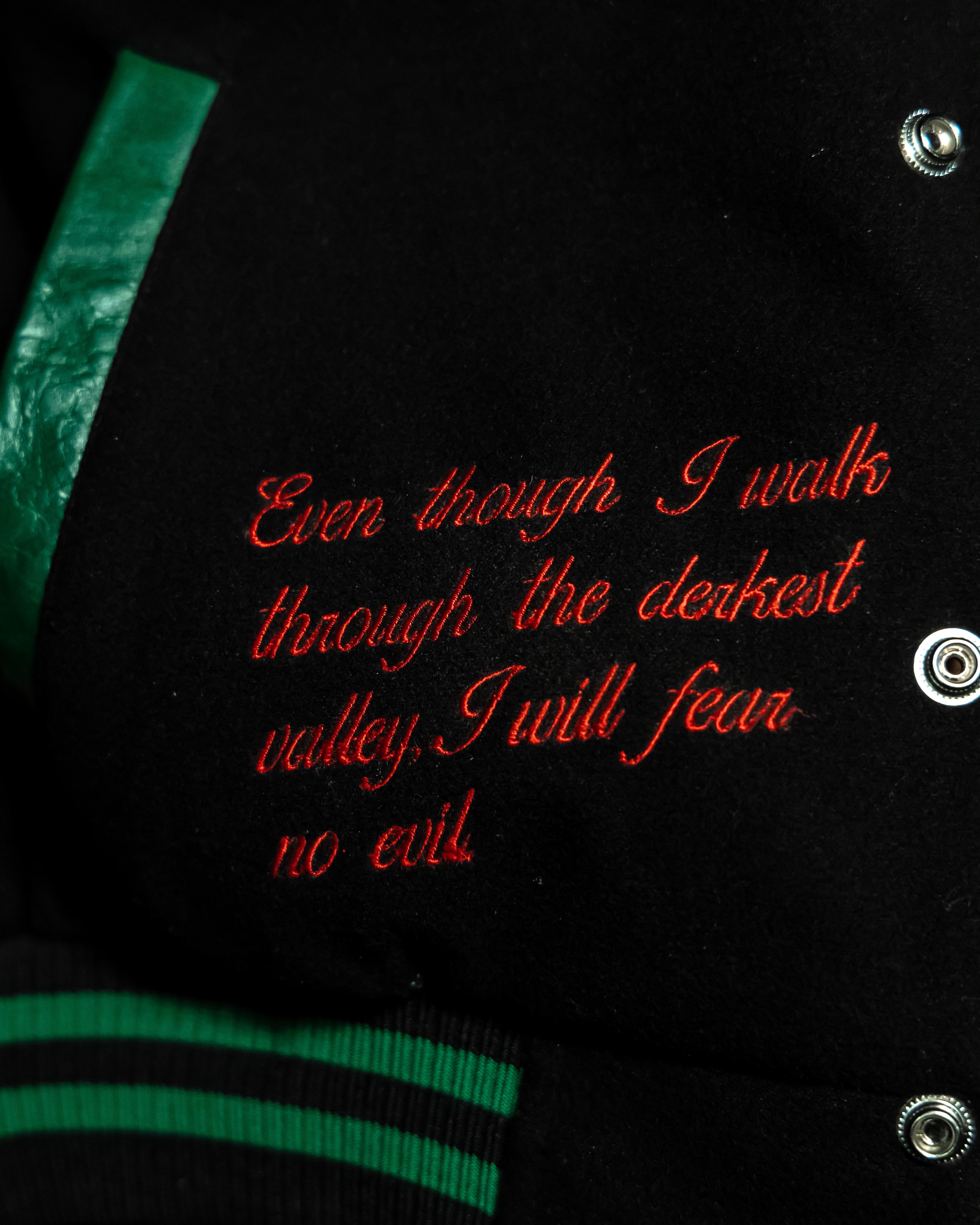 P3 Varsity Jacket - Black